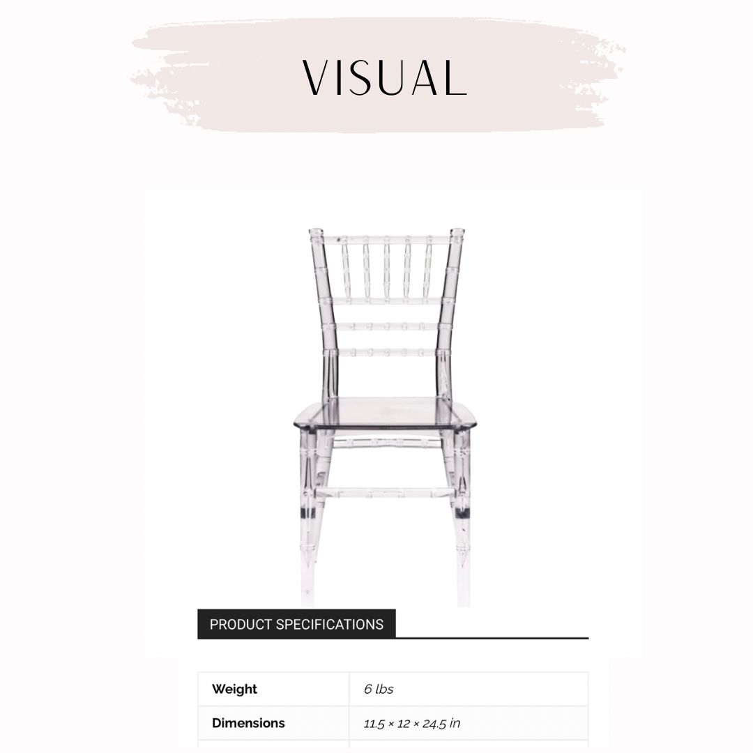 kids chivari chair