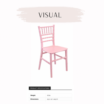 Kids Chivari Chair