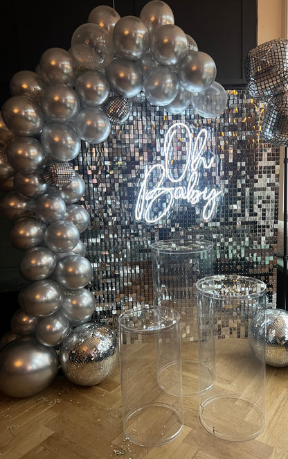 Oh Baby: Disco Baby Shower with Custom Decal Add-On