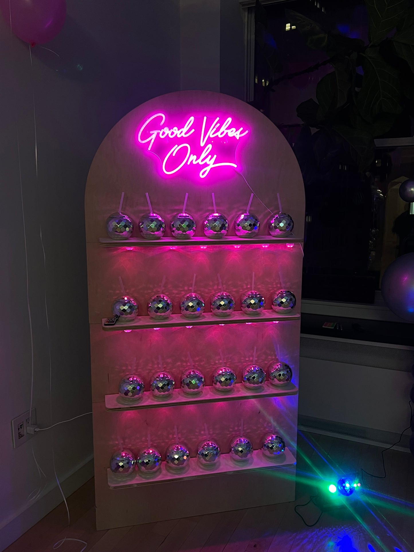 mix & match bundle: disco theme with custom led add-on