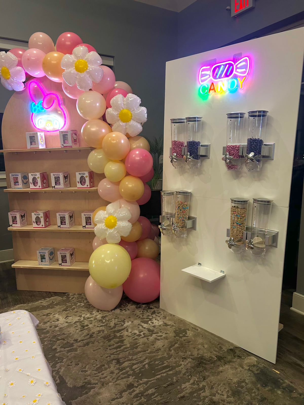 candy dispenser wall