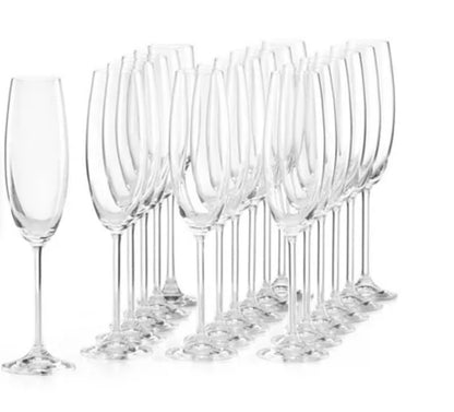 Champagne Glassware Set of 12