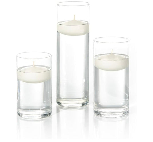 Three Vase Set
