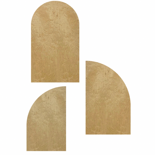 Wooden Walls With Stands