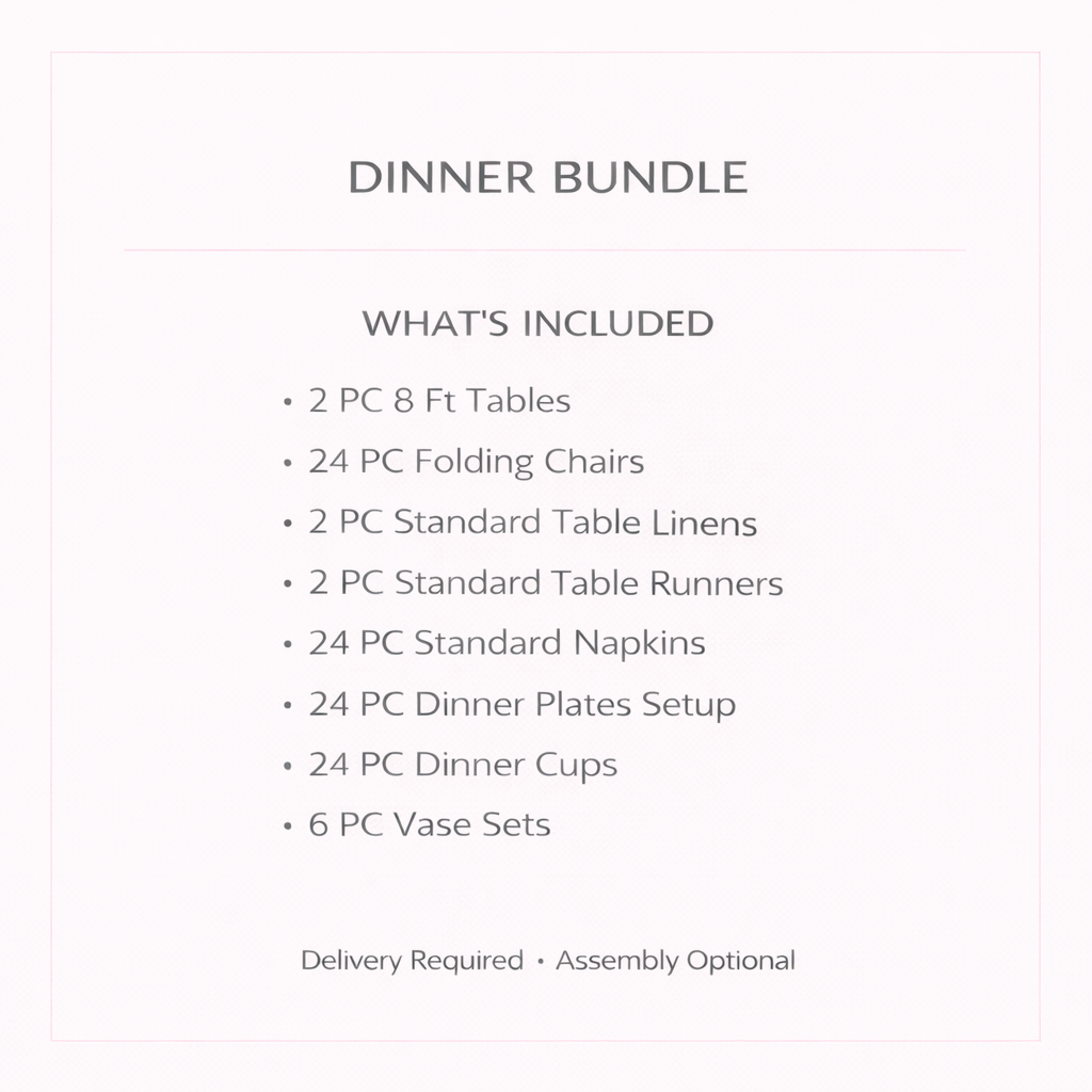 dinner party bundle