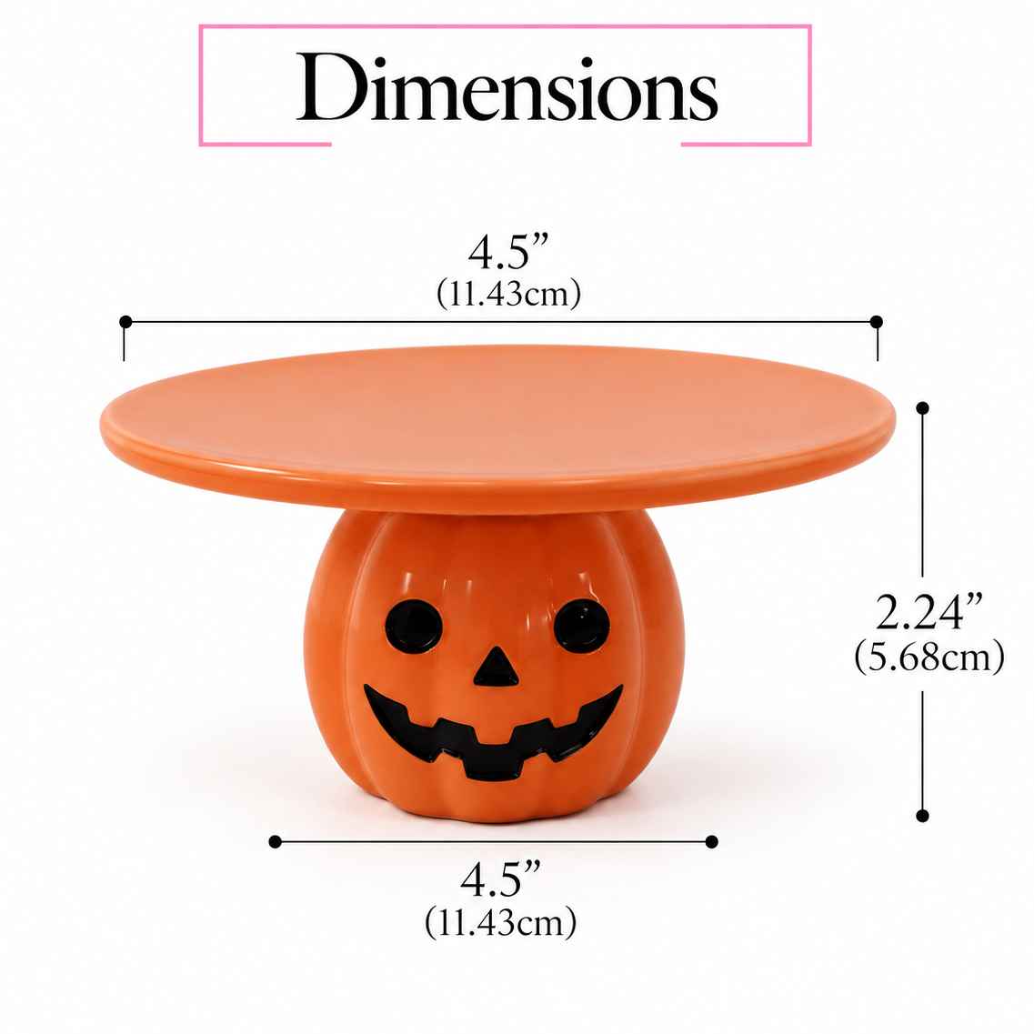 halloween cake stand