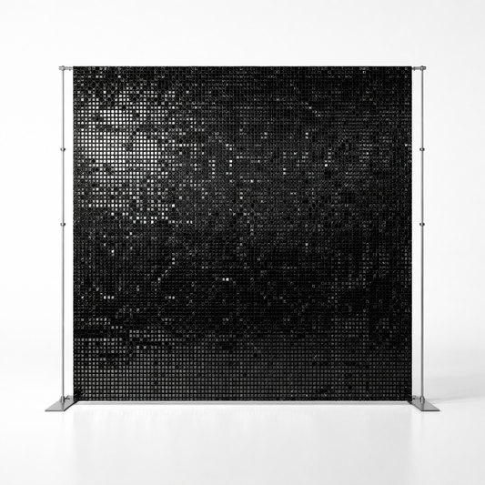 Black Shimmer Wall