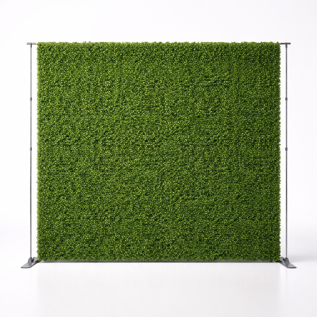 grass panel wall