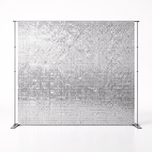 Silver Shimmer Wall