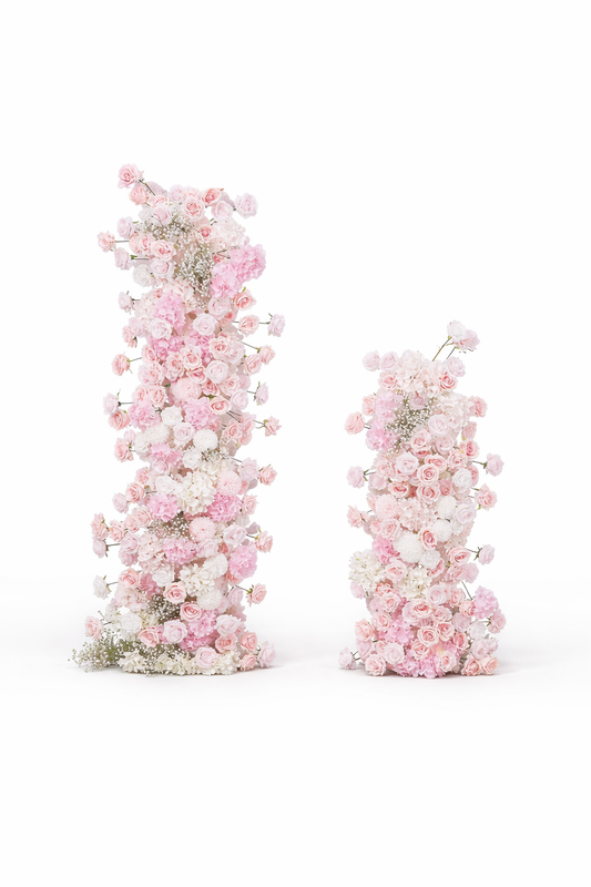 Pink Floral Arch