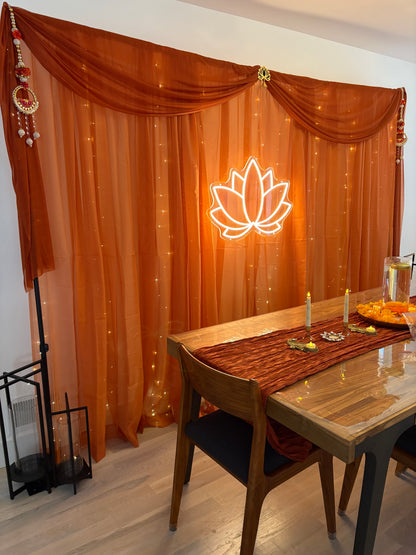 Diwali: Custom LED Sign & Assembly