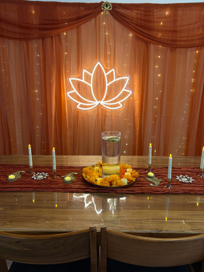 Diwali: Custom LED Sign & Assembly