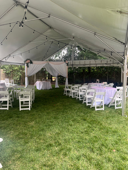 Micro Wedding with Mandap & Draping Add-On
