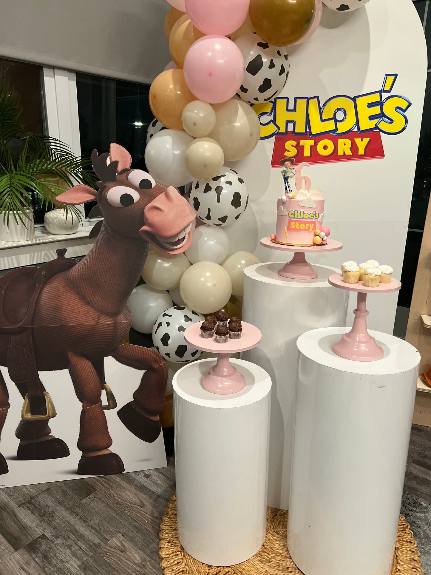 toy story theme-kids party bundle, custom coloring books, characters, pizza boxes and gift boxes